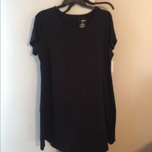 Sonoma plain cotton black dress